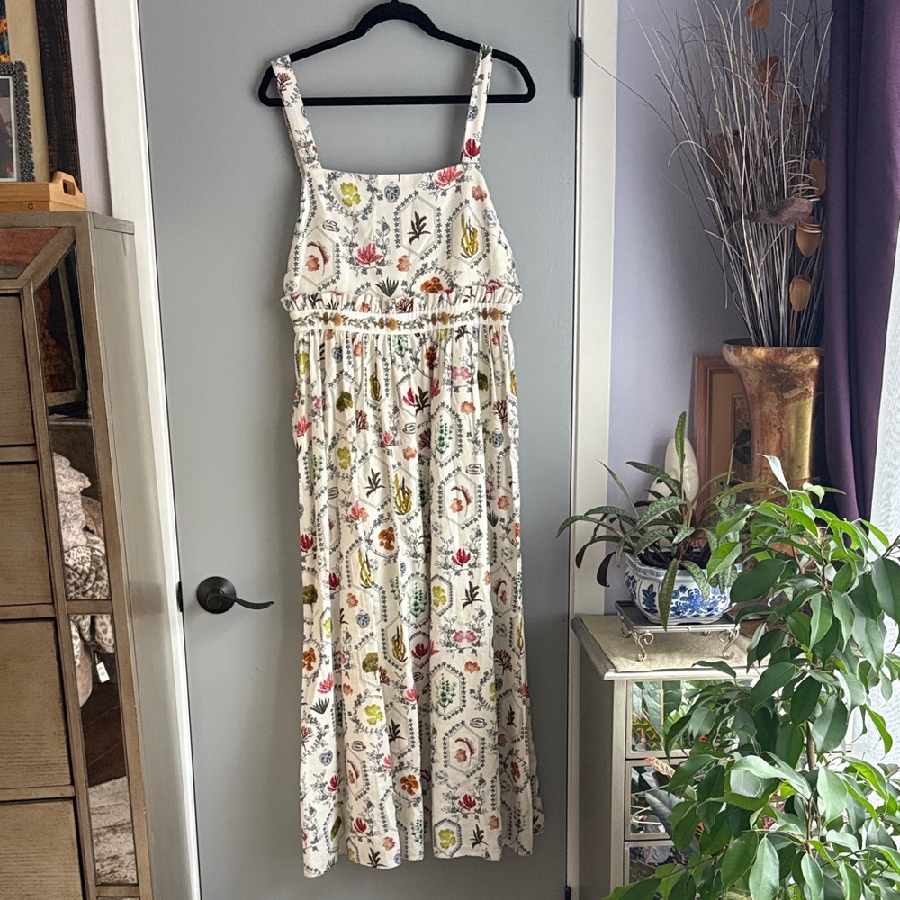 New Christian Lacroix Multicolor Floral Maxi Dress, size M - Picture 2 of 8